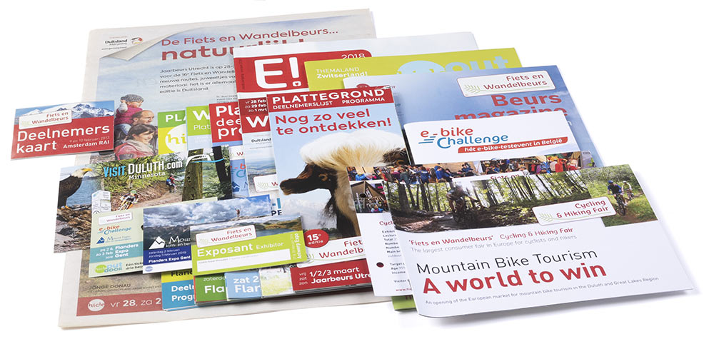 Kitty Molenaar  |  grafisch ontwerpen  |  publiciteit | fiets en wandelbeurs